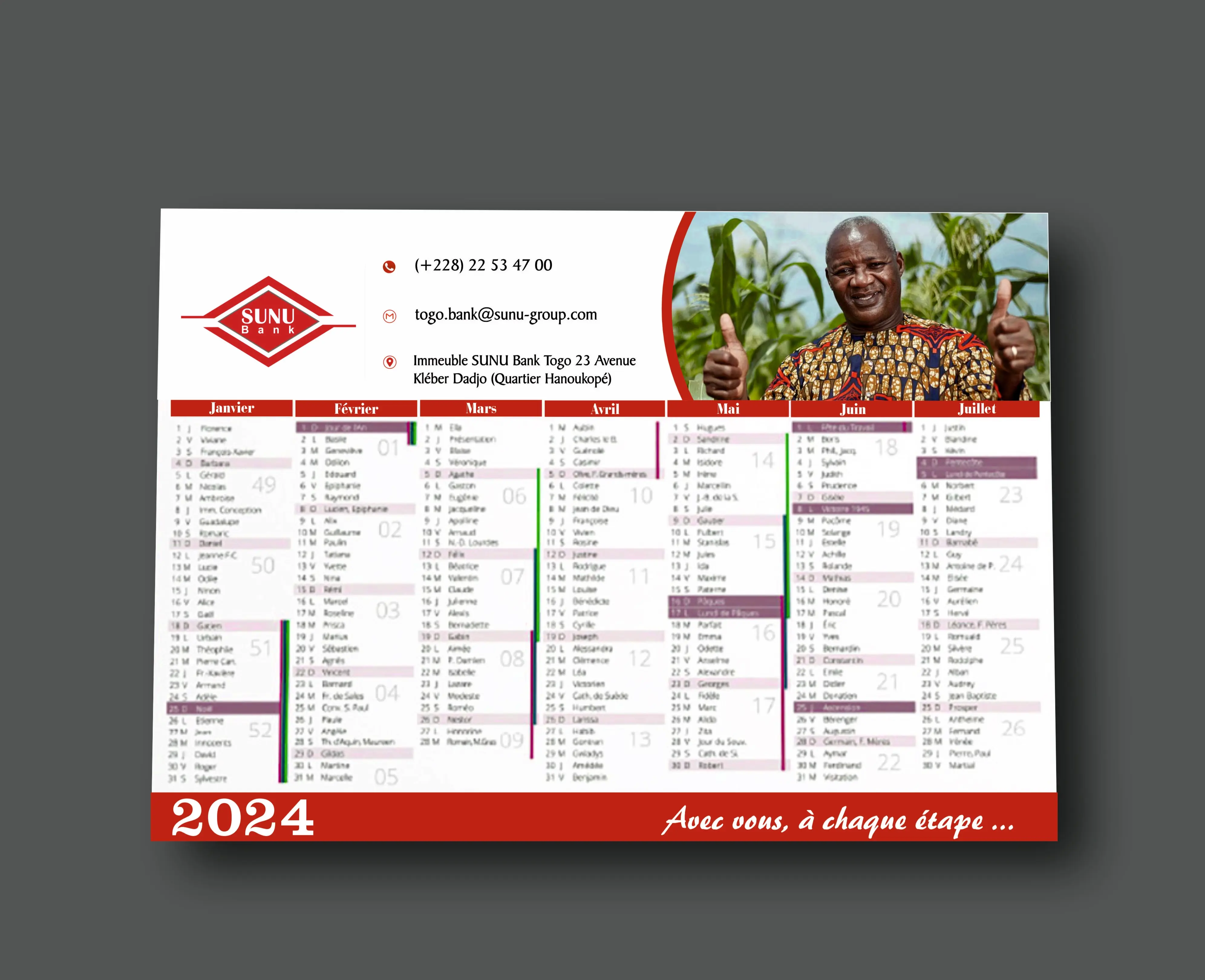 Calendrier 3D